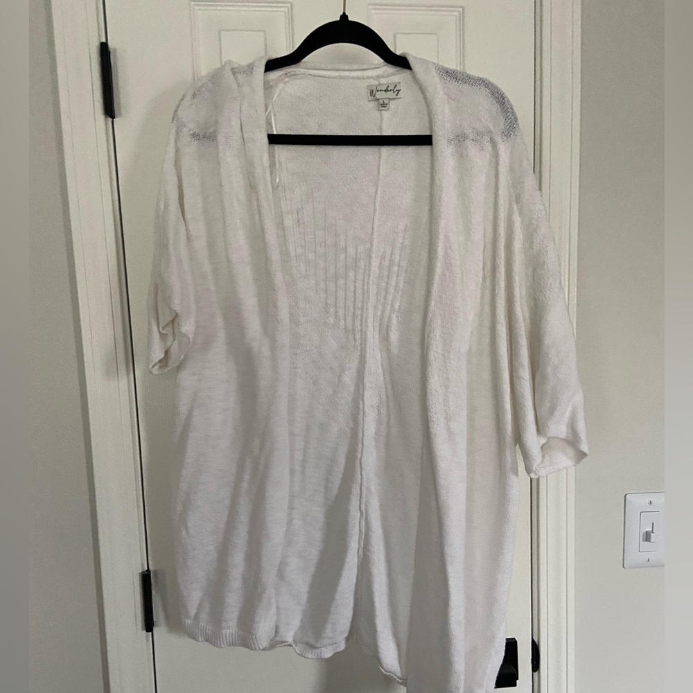 White sweater or pull over